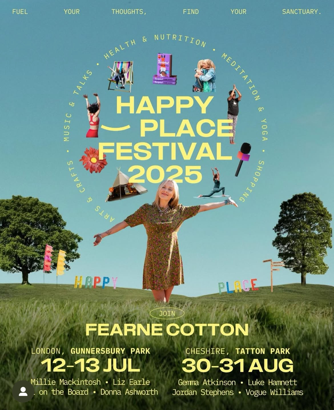 HAPPY PLACE FESTIVAL 12th & 13th July, 2025 - Gunnersbury Park HAPPY PLACE FESTIVAL 12th & 13th July, 2025 - Gunnersbury Park